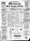 Marylebone Mercury Saturday 18 January 1919 Page 1