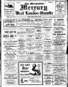 Marylebone Mercury Saturday 29 January 1921 Page 1