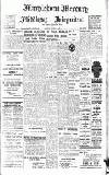 Marylebone Mercury Saturday 22 August 1942 Page 1