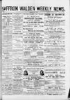 Saffron Walden Weekly News Saturday 06 July 1889 Page 1
