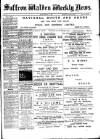 Saffron Walden Weekly News Friday 07 February 1890 Page 1