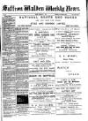 Saffron Walden Weekly News Friday 14 February 1890 Page 1