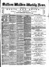Saffron Walden Weekly News Friday 20 June 1890 Page 1
