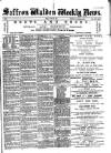 Saffron Walden Weekly News Friday 27 June 1890 Page 1