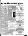 Saffron Walden Weekly News Friday 09 January 1891 Page 1