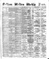 Saffron Walden Weekly News Friday 13 November 1891 Page 1