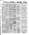 Saffron Walden Weekly News Friday 25 December 1891 Page 1