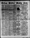 Saffron Walden Weekly News Friday 30 September 1892 Page 1