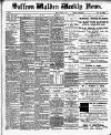 Saffron Walden Weekly News Friday 24 January 1896 Page 1