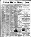 Saffron Walden Weekly News Friday 13 March 1896 Page 1