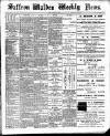Saffron Walden Weekly News Friday 23 October 1896 Page 1