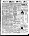 Saffron Walden Weekly News Friday 27 November 1896 Page 1
