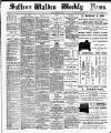 Saffron Walden Weekly News Friday 04 December 1896 Page 1