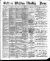 Saffron Walden Weekly News Friday 08 October 1897 Page 1