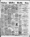 Saffron Walden Weekly News Friday 03 June 1898 Page 1