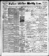 Saffron Walden Weekly News Friday 07 December 1900 Page 1