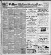 Saffron Walden Weekly News Friday 21 January 1910 Page 1