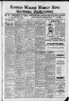 Saffron Walden Weekly News Friday 08 August 1919 Page 1