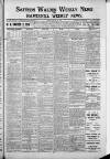 Saffron Walden Weekly News Friday 27 August 1920 Page 1