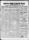 Saffron Walden Weekly News Friday 04 September 1925 Page 1