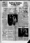 Saffron Walden Weekly News Friday 26 August 1949 Page 1
