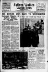 Saffron Walden Weekly News Friday 03 March 1950 Page 1