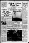 Saffron Walden Weekly News Friday 01 December 1950 Page 1