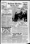 Saffron Walden Weekly News Friday 09 December 1955 Page 1