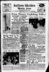 Saffron Walden Weekly News Friday 15 January 1960 Page 1