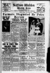Saffron Walden Weekly News Friday 01 April 1960 Page 1