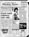Saffron Walden Weekly News Thursday 12 June 1980 Page 1