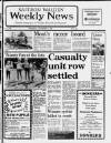 Saffron Walden Weekly News Thursday 01 September 1983 Page 1