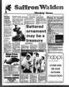 Saffron Walden Weekly News Thursday 01 September 1988 Page 1