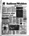 Saffron Walden Weekly News Thursday 22 September 1988 Page 1