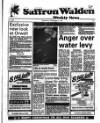 Saffron Walden Weekly News Thursday 22 December 1988 Page 1