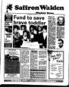 Saffron Walden Weekly News Thursday 18 January 1990 Page 1