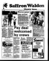 Saffron Walden Weekly News Thursday 01 March 1990 Page 1