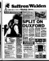 Saffron Walden Weekly News Thursday 12 April 1990 Page 1