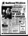 Saffron Walden Weekly News Thursday 02 August 1990 Page 1
