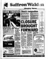 Saffron Walden Weekly News Thursday 22 November 1990 Page 1