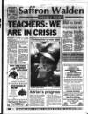Saffron Walden Weekly News Thursday 25 June 1992 Page 1