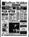 Saffron Walden Weekly News Thursday 07 January 1993 Page 1