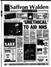 Saffron Walden Weekly News Thursday 21 January 1993 Page 1