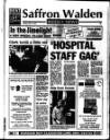 Saffron Walden Weekly News Thursday 18 March 1993 Page 1