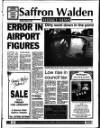 Saffron Walden Weekly News Thursday 13 January 1994 Page 1