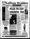 Saffron Walden Weekly News Thursday 27 January 1994 Page 1