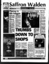 Saffron Walden Weekly News Thursday 03 February 1994 Page 1