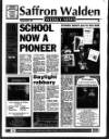 Saffron Walden Weekly News Thursday 03 March 1994 Page 1