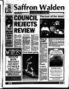 Saffron Walden Weekly News Thursday 28 April 1994 Page 1