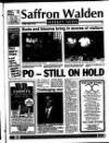 Saffron Walden Weekly News Thursday 18 August 1994 Page 1